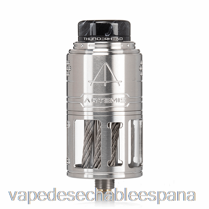 Vape Desechable España Thunderhead Creations Artemis V2 Top Coiler 25mm Rdta Plata